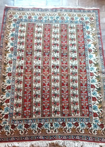 Tappeto persiano qum 203 - qum,