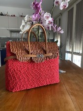Borsa Donna Crochet Uncinetto Fatta A Mano Handmade Tote Bag
