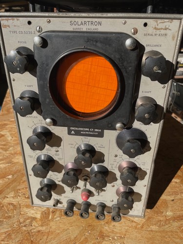 Oscilloscopio solartron 386 - ct,