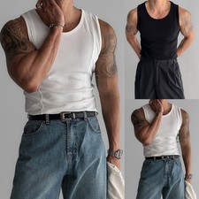Top da corsa per uomo a righe