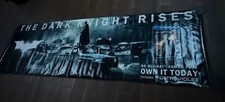 Batman Dark Knight Rises Enorme Poster Striscione Cinema Vinile 8’x2’ Raro!!