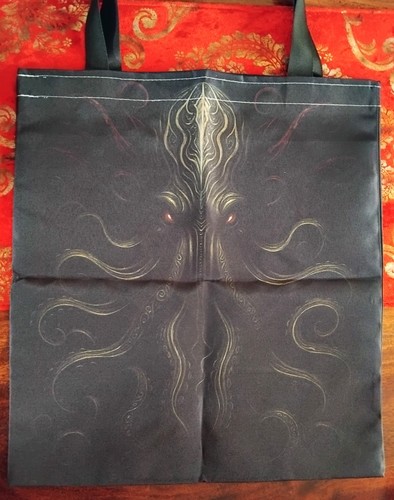 Cthulhu borsa tote grafica - cthulhu,