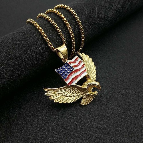 Collana uomo aquila - da,
