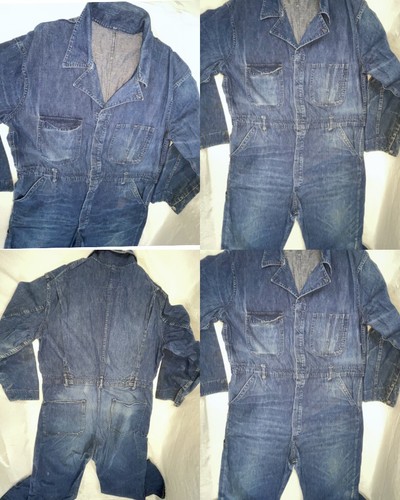Tuta jeans vintage anni - tuta,