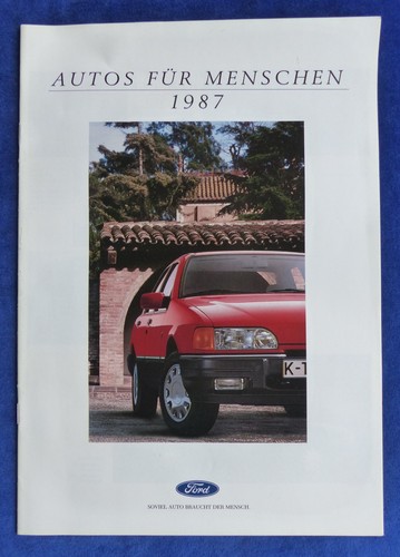 Programma ford 1988 fiesta - ford,