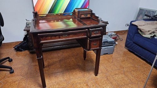 Scrittoio antico noce e - scrittoio,
