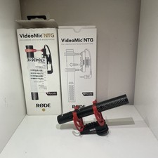 Rode VideoMic NTG Microfono a fucile leggero per fotocamere universali - Nero