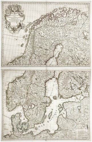 Mappa scandinavia norvegia - mappa,