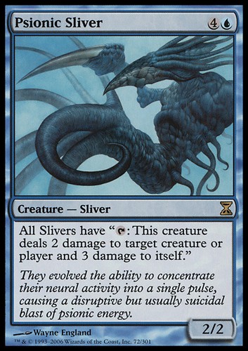 Mtg psionic sliver - sliver,