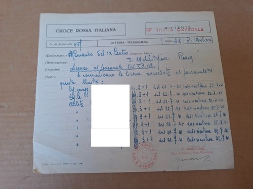 Documento croce rossa - documento,