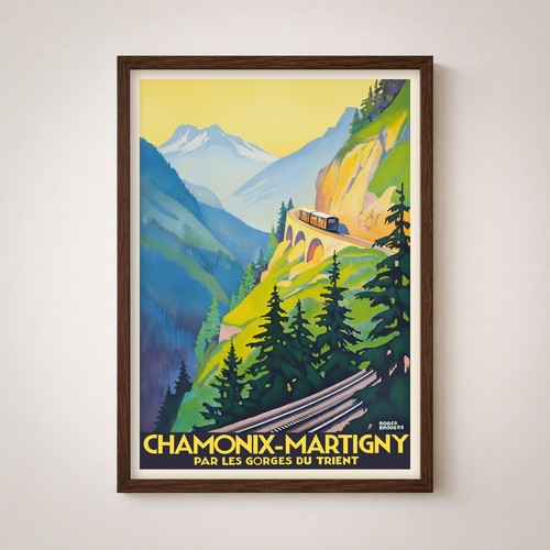 Chamonix martigny poster - chamonix-martigny,