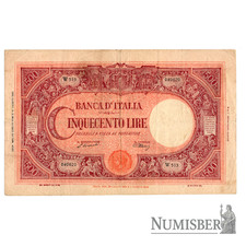 ITALIA - 500 lire - Decr. Min. 22/7/1946