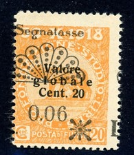 Fiume - 1921 - Segnatasse -
