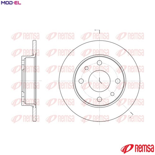 Dischi freno 6110 - freno, per