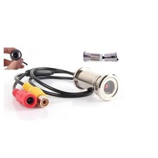 MINI TELECAMERA COLORI SPIONCINO OCCHIELLO OCCHIO MAGICO RCA VISIONE 92°