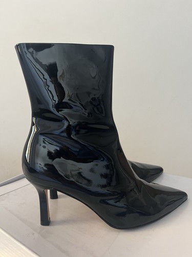 Stivaletto vernice nero 41 - vernice,