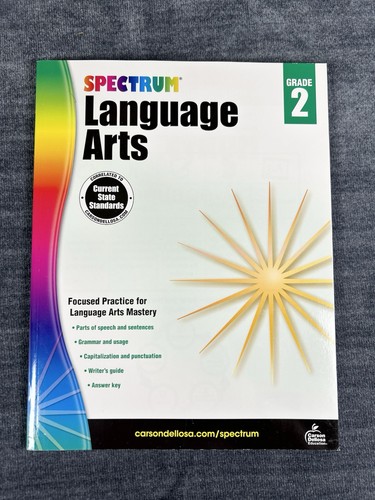 Spectrum language arts grade - arts,