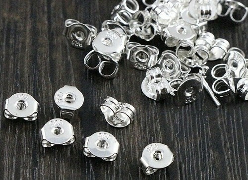 Orecchini dado in argento - in,