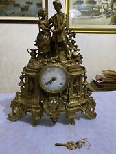 Orologio carica manuale VINTAGE in ottone/bronzo perfettamente funzionante