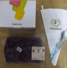 Tupperware contenitori stampo silicone omaggi Sac a poche professionale NUOVO