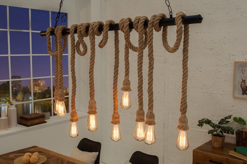 Plafoniera luce corda - luce,