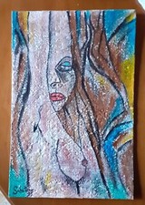 DIPINTO NUDO DI DONNA DONNA