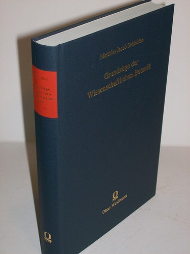 Schleiden grundzüge der - schleiden:,