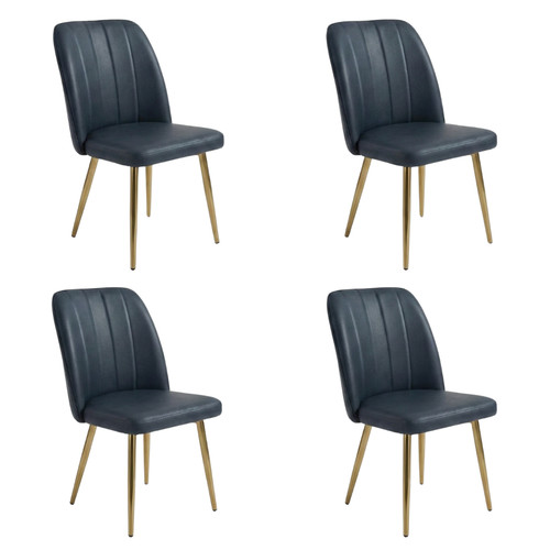 Set sedie giuly ecopelle - set,