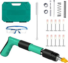 Pistola Sparachiodi Manuale Kit, Spara Chiodi per Cemento E Ferro, Chiodatrice, 
