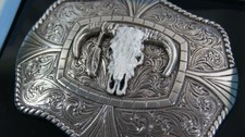 Nocona western belt buckle - nocona,