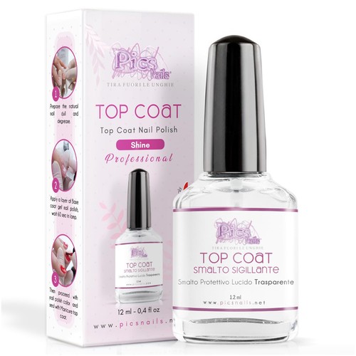 Top coat lucido smalto - top,