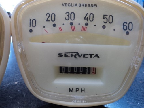 Lambretta serveta 60mph speedo - 60mph,