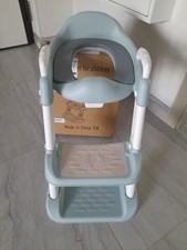Riduttore WC Bambini Con Scaletta, Riduttore Water Bambini, Adattatore Wc per Ba