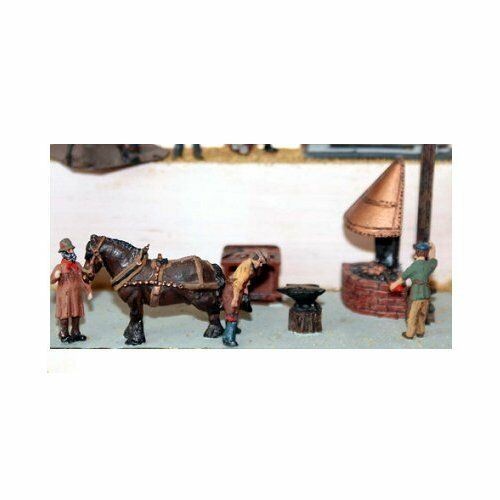 Blacksmith forge scene oo - blacksmith's,