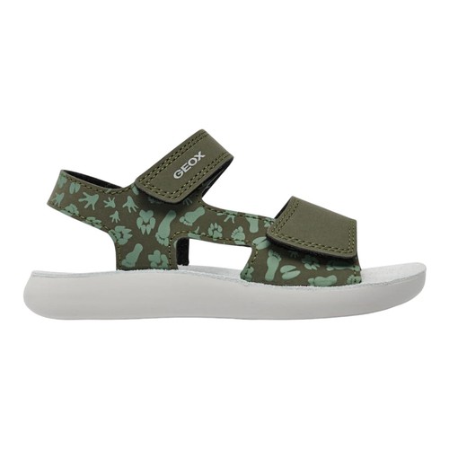 Geox sandalo verde militare - sandalo,