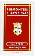 Carte Piemontesi Plastificate