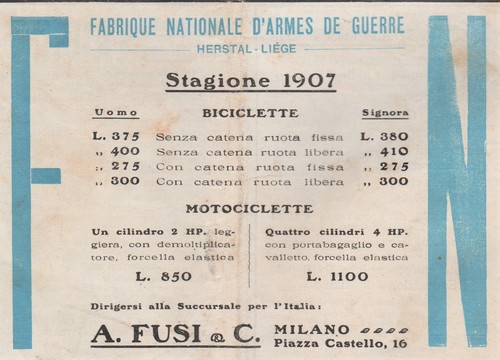 Pubblicita 1906 liege - pubblicita',