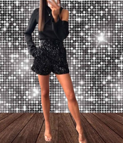 Nwt zara sequin - sequin, high