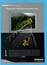 BELLEU003-PUBBLICITA'/ADVERTISING-2003- THOMSON SCENIUM PLASMA HI PIX