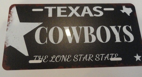 Insegna latta texas dallas - latta,