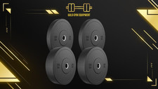 Dischi bumper gommati - 25,