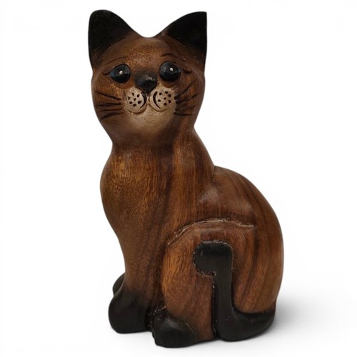 Kinaree gatto seduto legno - seduto,