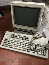 Vintage Terminale Video Monocromatico Computer Ibm 3476 Infowindow Con Tastiera