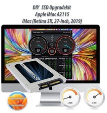 Kit di aggiornamento SSD da 500 GB iMac 27 pollici A2115 2019 OSX 13 Ventura incl. strumenti