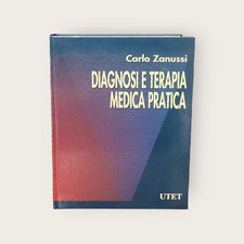Book DIAGNOSI E TERAPIA MEDICA PRATICA Zanussi UTET 1991 Libro Testo Medicina