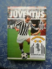 CALCIO ANNUARIO JUVENTUS 1982/1983 AUTOGRAFI ORIGINALI PLATINI E BONIEK VEDI