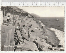 DEIVA MARINA spiaggia - La spezia 1960 italy cartolina viaggiata senza bollo