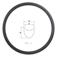 Cerchio carbonio tubeless 700C