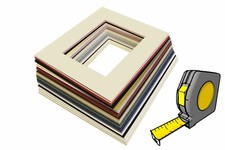 Foto su misura montaggio bordo smussato foto dimensioni su misura fino a 40 x 60 cm