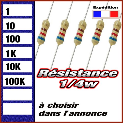 Résistance 1 - (0,25w, #